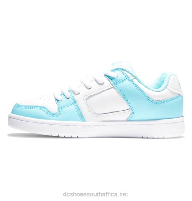 White/Blue Radiance PR2L499 DC Shoes Women's Manteca 4 Shoes