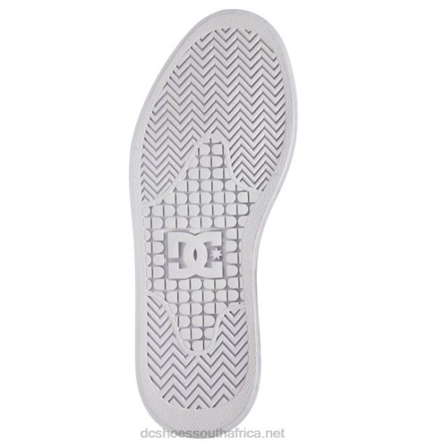 White PR2L473 DC Shoes Manual Platform - Flatform Shoes for Women