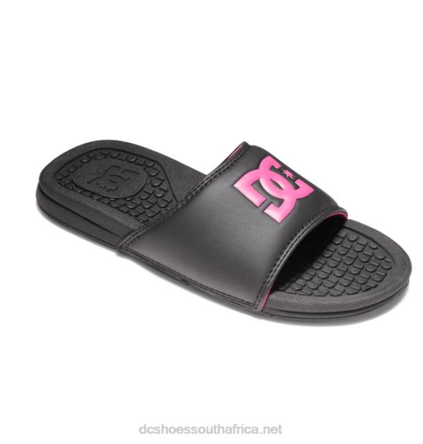 Black/Pink PR2L463 DC Shoes Women's Bolsa Sandals