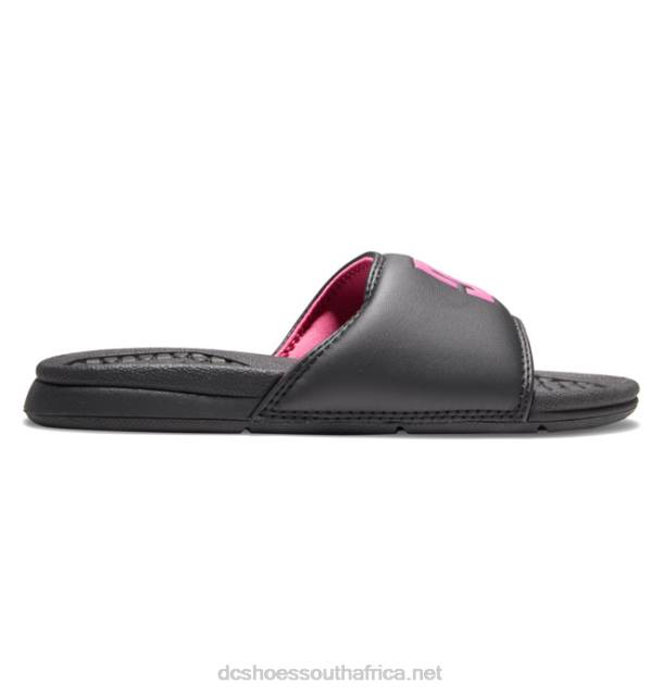 Black/Pink PR2L463 DC Shoes Women's Bolsa Sandals
