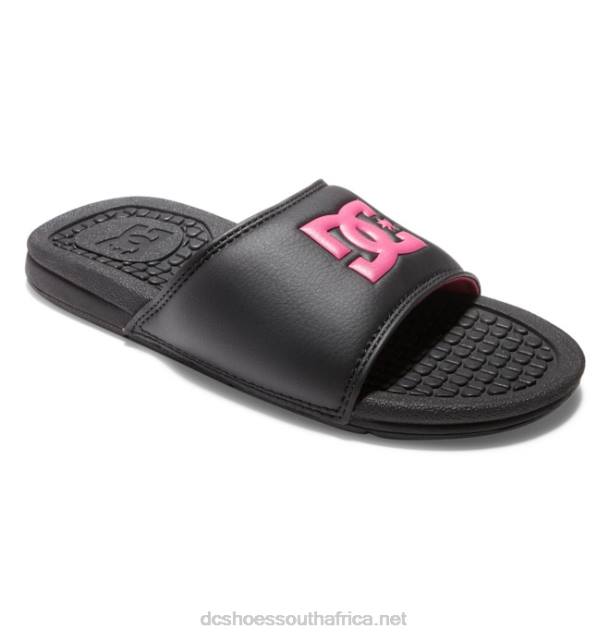 Black/Pink PR2L501 DC Shoes Women's Bolsa Sandals
