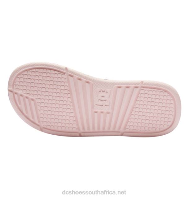 Pink PR2L493 DC Shoes Women's Bolsa Sandals